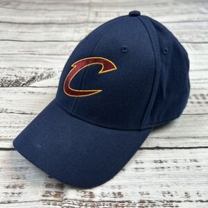 Cleveland Cavaliers Adidas Hat Cap Fitted Mens L/XL Navy Blue NBA Basketball